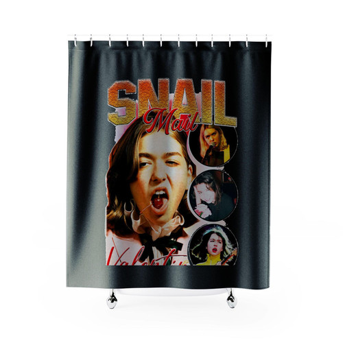 Snail Mail Vintage Raptee Lindsey Jordan Shower Curtains