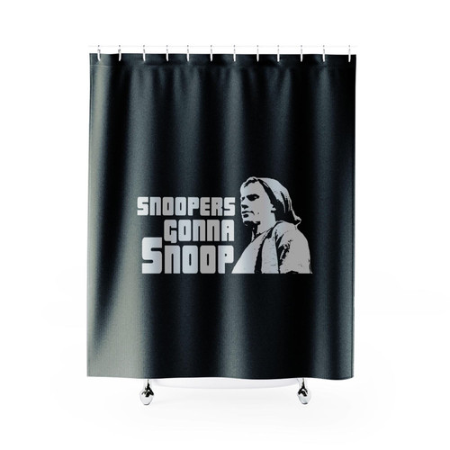 Snoopers Gonna Snoop Shower Curtains