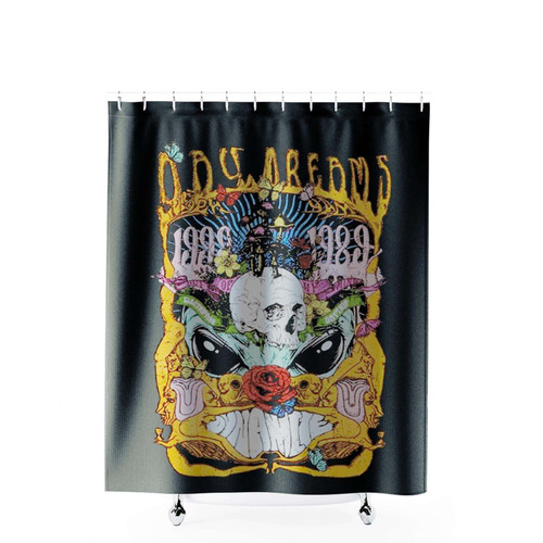 Social Collision Electrifying Day Trip Festival Shower Curtains