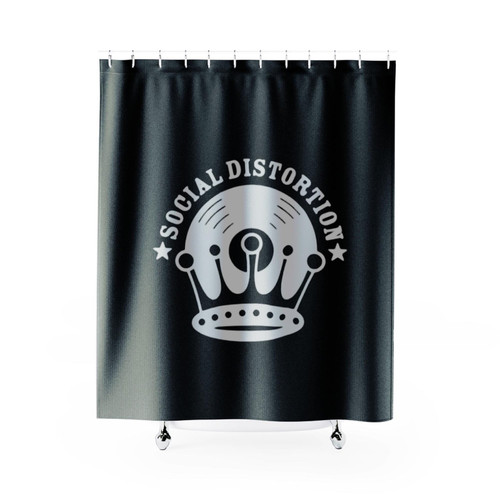 Social Distortion Record Shower Curtains