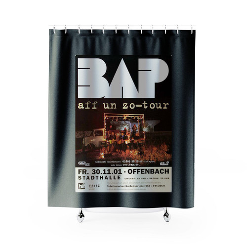Bap Aff Un Zo Offenbach & Frankfurt 2001 Shower Curtains