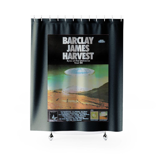 Barclay James Harvest Eyes Of The Universe Tour All The Dates 1980 Shower Curtains