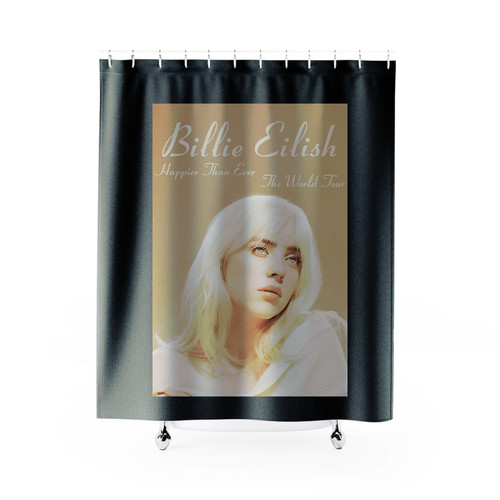 Billie Eilish Concert Appier 2021 Tour Usa Shower Curtains