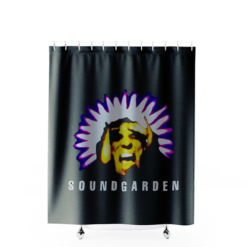 Soundgarden Rock Band Shower Curtains