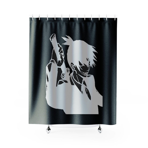 Chainsaw Man Aki Hayakawa Shower Curtains