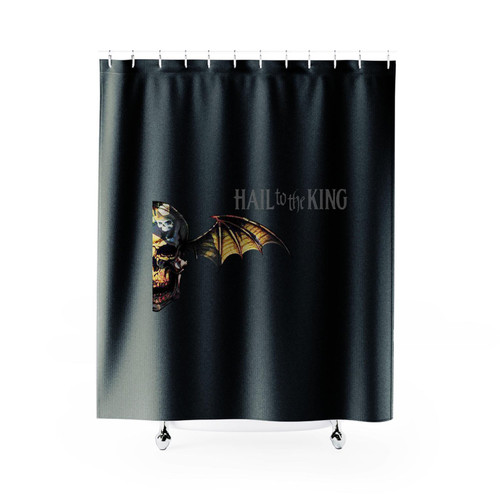 Avenged Sevenfold Hail To The King Skull Logo Shower Curtains