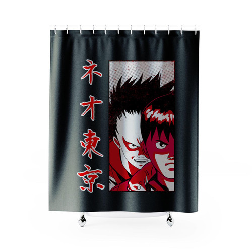 Neo Tokyo Shower Curtains