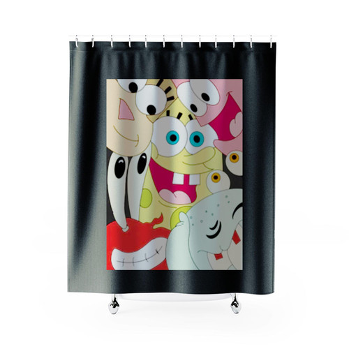Sponge Squad Shower Curtains
