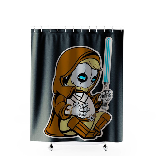 Star Wars Obi Wan Kenobi Darth Vader Shower Curtains