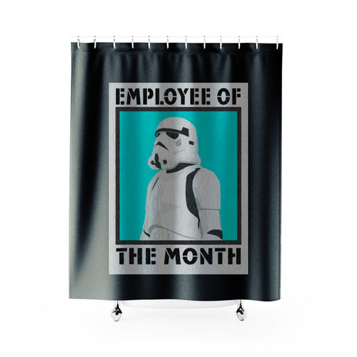 Star Wars Stormtrooper Employee Of The Month Shower Curtains