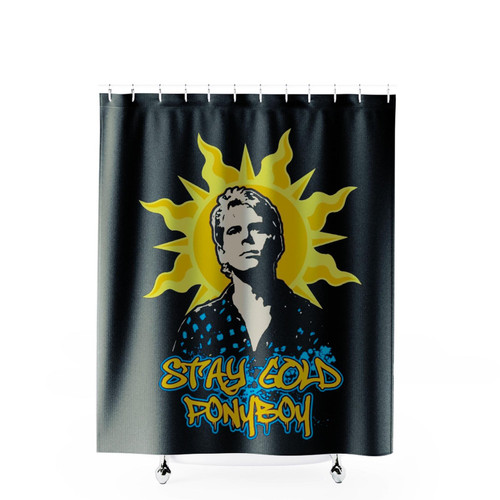 Stay Gold Ponyboy 2 Shower Curtains Stay Gold Ponyboy 2 Shower Curtains