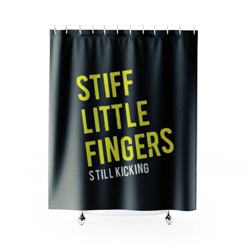 Stiff Little Fingers New Still Kicking Shower Curtains