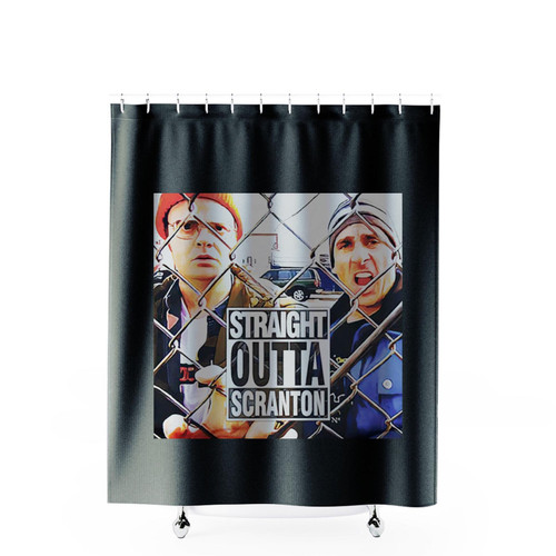 Straight Outta Scranton Lazy Scranton Shower Curtains