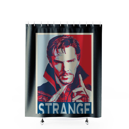 Strange 1 Shower Curtains