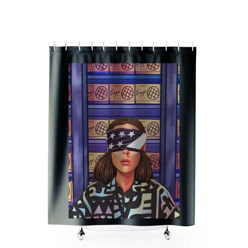 Stranger Things Eleven Shower Curtains