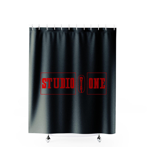 Studio One Records Logo Shower Curtains