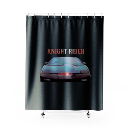 Night Rider Classic Retro Movie Tv Show Shower Curtains