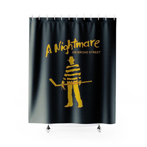 Nightmare On Board Street Shower Curtains