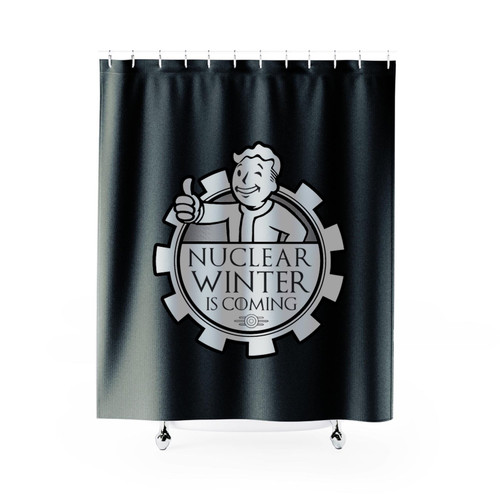 Nuclear Winter Is Coming Shower Curtains