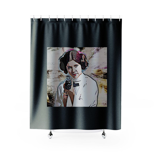 One Art Of Princess Leia Shower Curtains