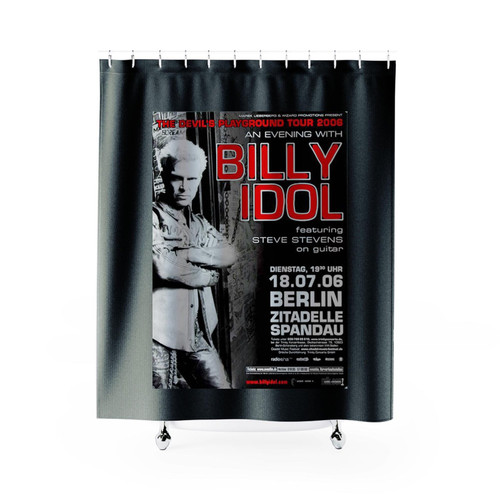 Billy Idol Devils Playground Berlin 2006 Shower Curtains
