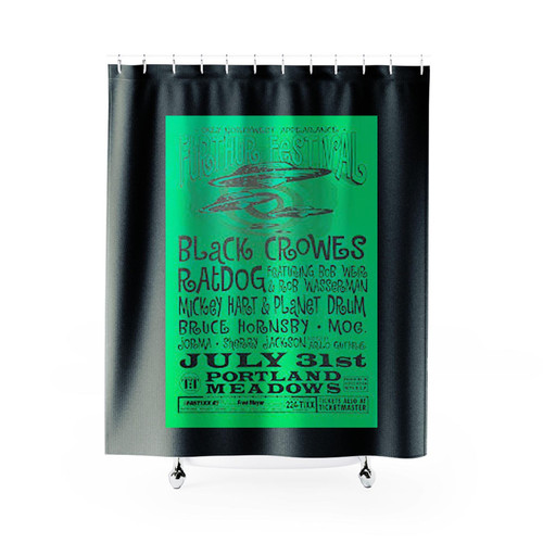 Black Crowes Furthur Festival Shower Curtains