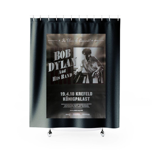 Bob Dylan In Show & Concert Krefeld 2018 Shower Curtains