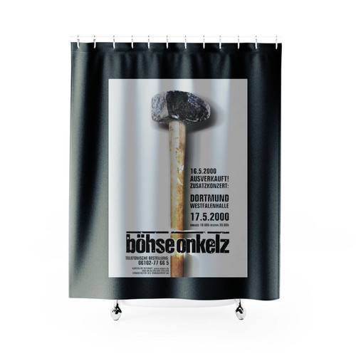 Bohse Onkelz Ein Boses Marchen Dortmund 2000 Shower Curtains