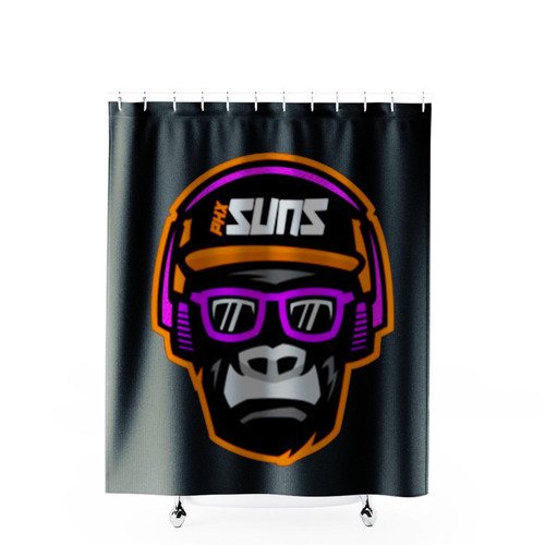 Suns Jammin Gorilla Shower Curtains