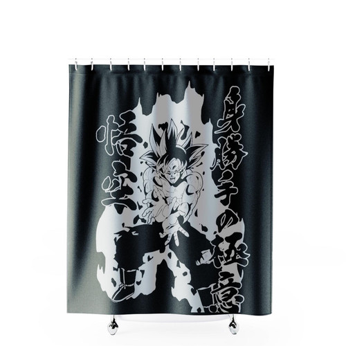 Super Goku Kamehameha Dragon Ball Shower Curtains