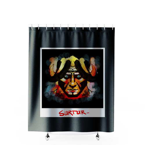 Surtur Shower Curtains