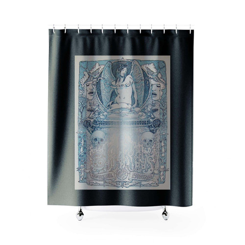 2012 The Black Keys Montreal Silkscreen Shower Curtains