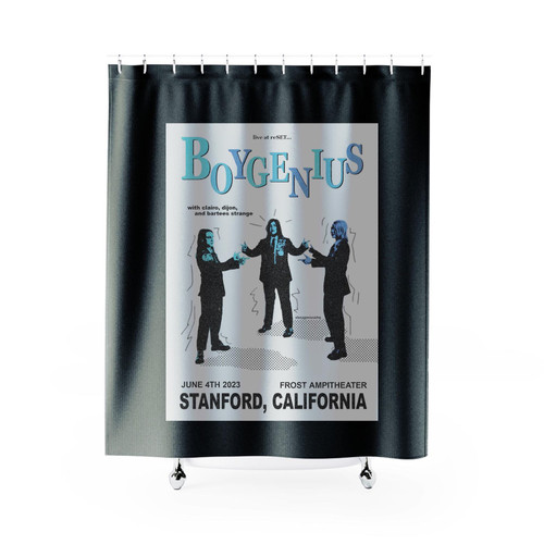 Boygenius Live In Stanford June 4Th Shower Curtains