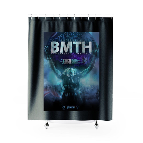 Bring Me The Horizon Australian Live Tour Shower Curtains