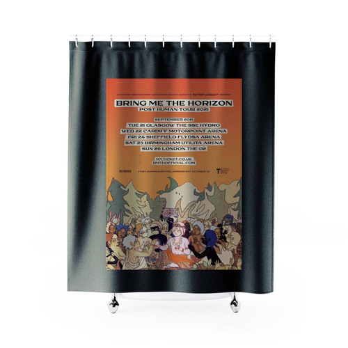 Bring Me The Horizon Post Human Tour 2021 Shower Curtains