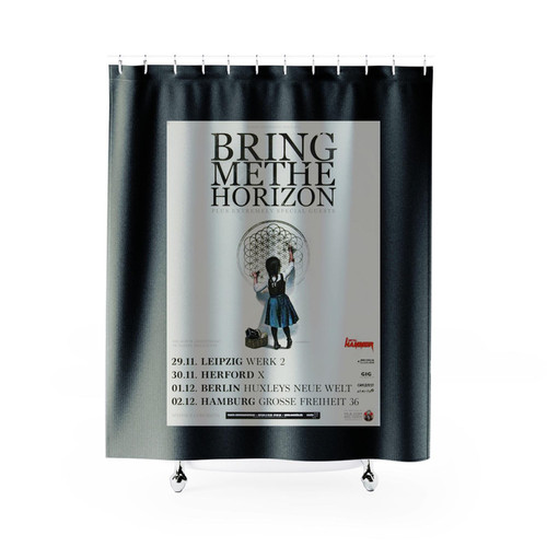 Bring Me The Horizon Sleepwalking Berlin 2013 Shower Curtains