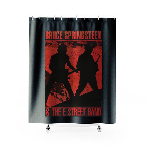 Bruce Springsteen & The E-Street Band Promotional Shower Curtains
