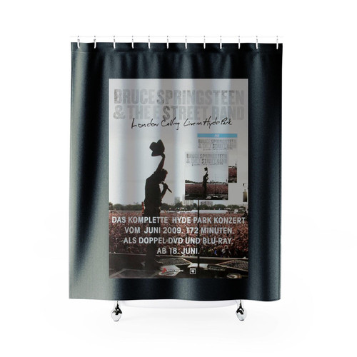Bruce Springsteen Hyde Park Live 2009 Shower Curtains