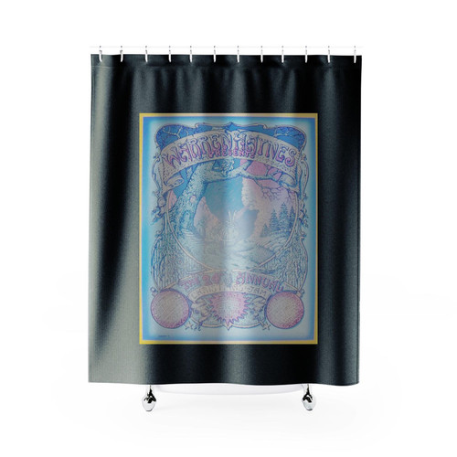 2012 Warren Haynes Xmas Jam Concert Poster Shower Curtains