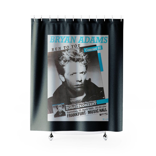 Bryan Adams Frankfurt 1985 Shower Curtains