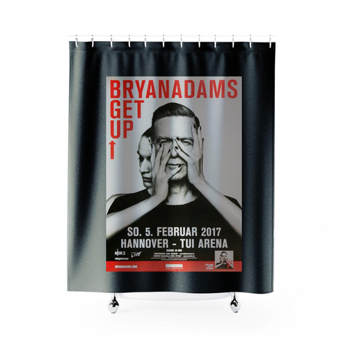 Bryan Adams Get Up Hannover 2017 Shower Curtains