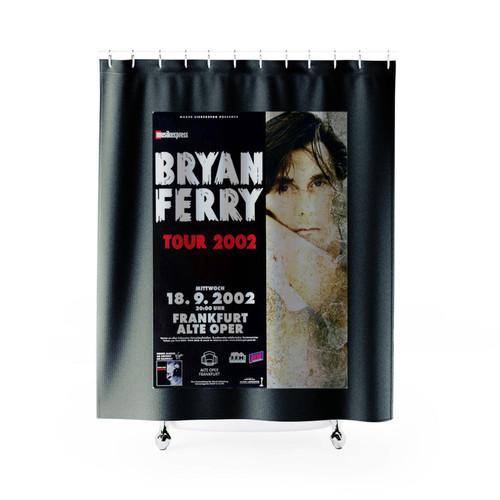 Bryan Ferry Frantic Frankfurt 2002 Shower Curtains
