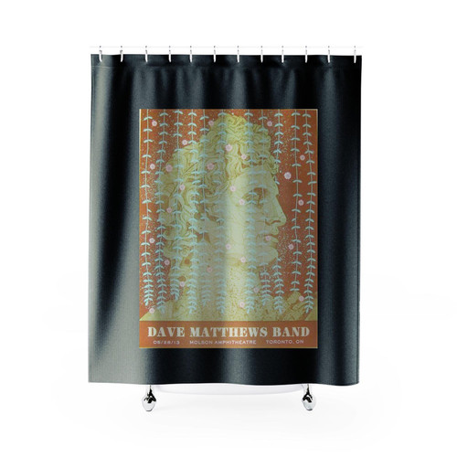 2013 Dave Matthews Band Toronto Silkscreen Shower Curtains