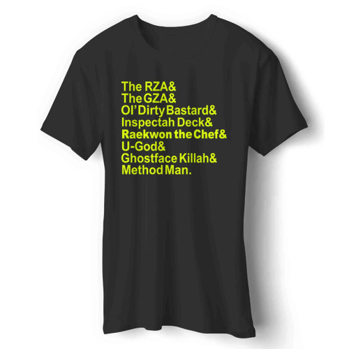 Wu-Tang In Helvetica Man's T-Shirt