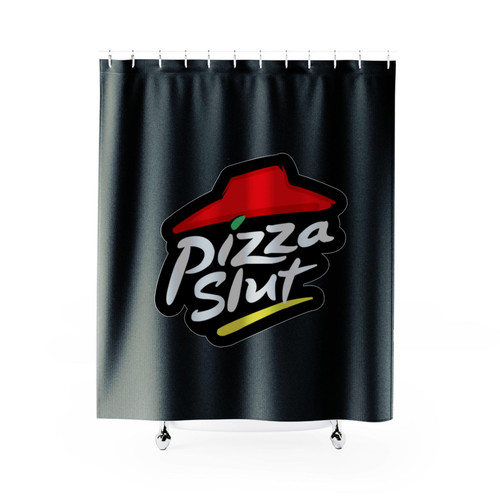 Pizza Slut Pizza Hut Parody Shower Curtains Pizza Slut Pizza Hut Parody Shower Curtains