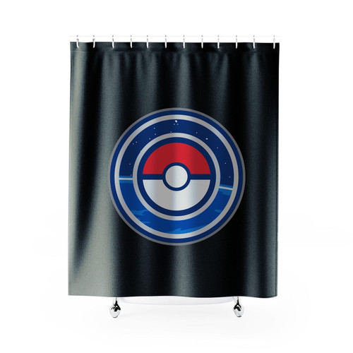 Pokemon Go Icon Shower Curtains
