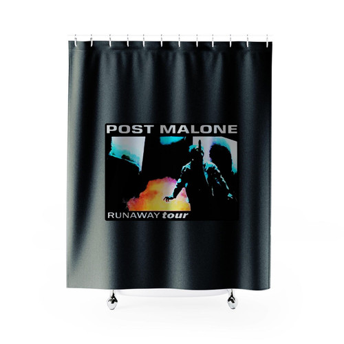 Post Malone Runaway Tour Concert Shower Curtains