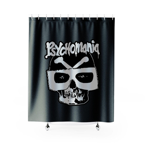 Psychomania Horror Movie Poster Shower Curtains