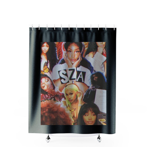 Sza 2022 Style Rap Music Shower Curtains