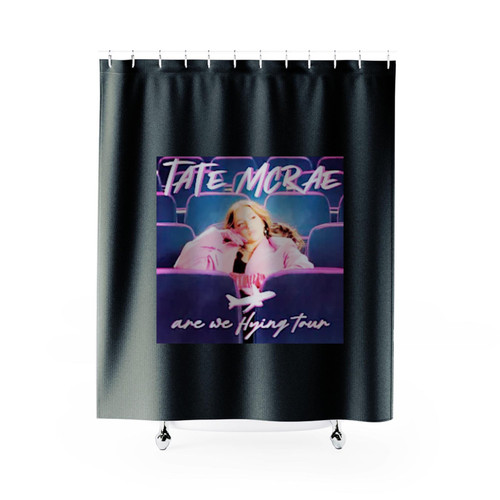 Tate Mcrae Are We Flying Tour Shower Curtains